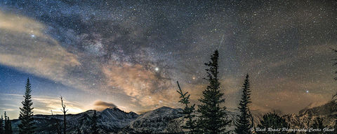 Dream Lake Milky Way Panorama
