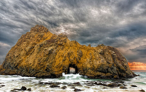 Sunset at Phieffer Beach