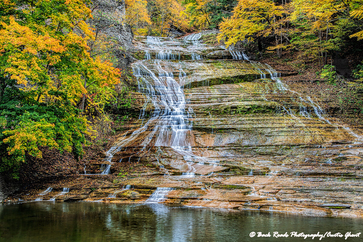 Buttermilk Falls Buttermilk Falls State Park, New York Back Roads