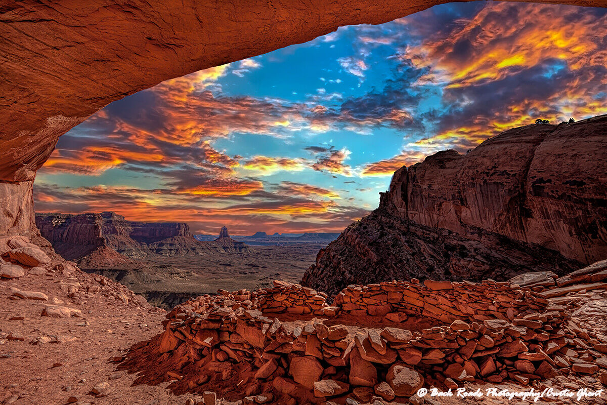 On a trip to Canyonlands National Park I had the opportunity to hike to the False Kiva. With the clouds building and the light...