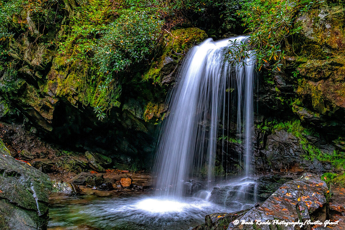 Grotto Falls H Roaring Fork Trail, Great Smoky Mountains National