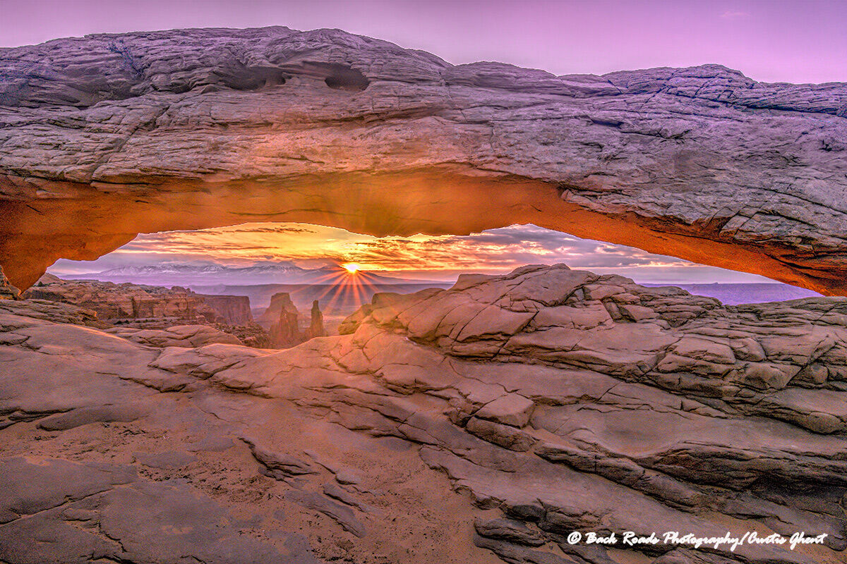 My four previous attempts at Mesa Arch the weather was bad and the images I took were not very good.  Finally, the fourth trip...